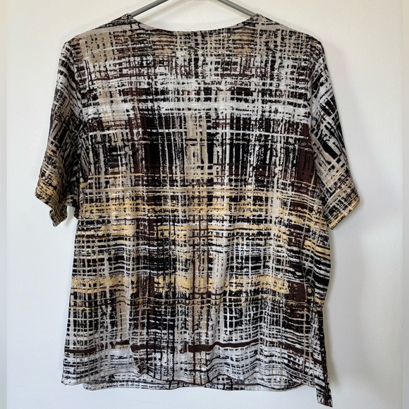🎉4/30$🎉 Allison Daley Textured Pattern Blouse - Size 11 - Picture 4 of 4